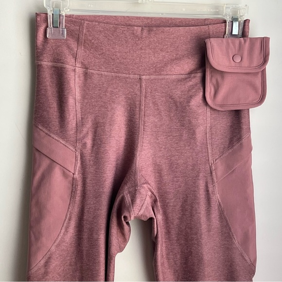 Old Navy Women’s Go Dry Leggings in Heathered Old Rose - Small - Picture 1 of 8